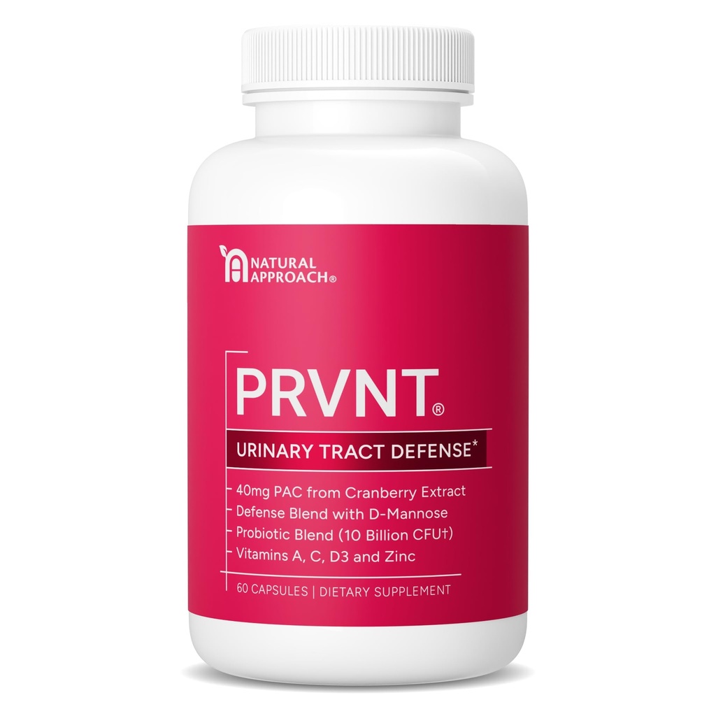 Urinary Tract Defense with Cranberry PAC, D-Mannose, Probiotics & Vitamins | UTI Avoidance & Bladder Support Supplement | Most Powerful Cranberry Pills for Women & Men | USA Manufactured | 60 Capsules