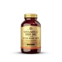 Solgar Vitamin C 1000 mg με Rose Hips, 250 δισκία - Αντιοξειδωτική & Ανοσοποιητική Υποστήριξη - Συνολική Υγεία - Υποστηρίζει Υγιεινό Δέρμα & αρθρώσεις - Μη ΓΤΟ, Vegan, Χωρίς Γλουτένη, Χωρίς Γαλακτοκομικά, Kosher - 250 Σερβιέτες
