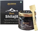 Shilajit - All Natural Maximum Potency Himalayan Mountain Resin from High Altitude - 100% Pure Shilajit with Fulvic Acid & 85+ Trace Minerals Complex - 1 oz / 30 g with Free Spoon Included