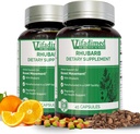 Rhubarb- Herbal Constipation Support, Gut Motility Supplement,Gentle Non-Laxative, Natural Stool softeners, Bloating & Gas Relief, Daily Bowel Movement, Herbal Poop Pills, 90 Capsules