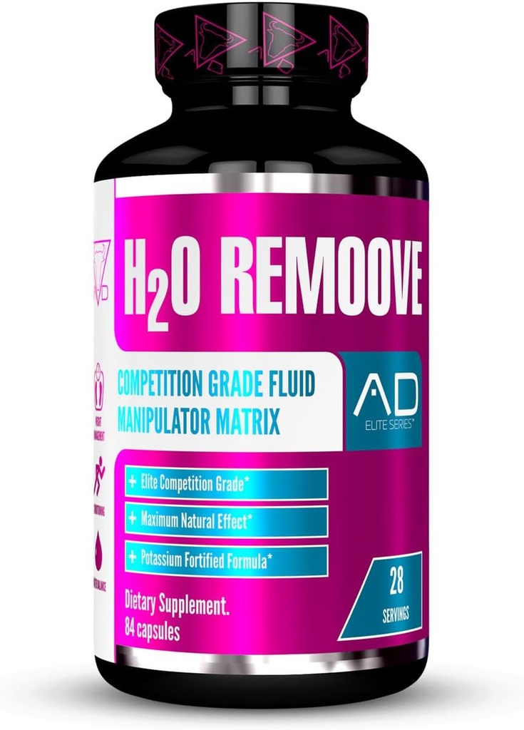 Το έργο AD H2O Remoove Nutural Diuretice Water Management System, περιέχει μια φόρμουλα καλιοπροστασίας σχεδιασμένη για την προώθηση ενός Drier, Leaner και περισσότερο αγγειώδη Physique (28 υπηρεσίες)