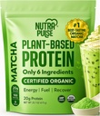 Σκόνη πρωτεΐνης Vegan – 20g βιολογικής φυτικής προέλευσης πρωτεΐνη – χαμηλής περιεκτικότητας σε υδατάνθρακες, χωρίς γλουτένη, χωρίς σόγια, χωρίς γαλακτοκομικά- χωρίς ζάχαρη, χωρίς τεχνητά γλυκαντικά – Smoothie, Ψήσιμο και μαγείρεμα φιλικό – 1 συσκευασία