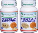 Planet Ayurveda Boswellia Κουρκουμίνη, κάψουλες 500mg Veg - 2 φιάλες