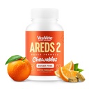 VisiVite AREDS 2 Sugar-Free Eye Vitamins - Alternative to Lutein Gummies for Eyes - Lutein for Eye Health - Premium Sugar-Free Eye Vitamins - Eye Care Supplements for Adults (Chewable Tablets)