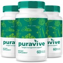 rize labs (Συσκευασία 3 Puravive WeightLoss Κάψουλες, Exotic Rice Capsule Reviews, Weight Support BAT Levels, Detox & Cleanse, All-Natural Easy to Swallow Formula (180 Κάψουλες)