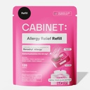 Cabinet: Diphenhydramine 25mg Αλλεργία Relief Αντιισταμινικά δισκία για Αλλεργίες, Πυρετός Hay, και Runny μύτη, 120 δισκία (Refill Pouch)