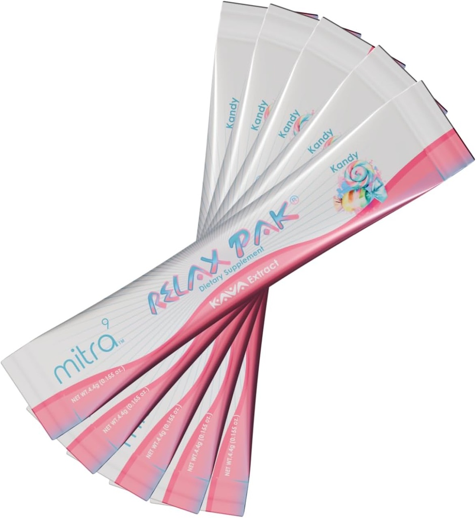 Mitra9 Kava Powder RelaxPak - Kandy Kava Extract Powder Packets 
