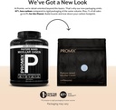 ProMix Διατροφή Καζεΐνη Πρωτεΐνες Σκόνη - Grass-Fed, Ζυμαρικά ενυδατωμένα, αργή απελευθέρωση 25g Micellar Καζεΐνη - 5,4g BCAAs Χωρίς γλουτένη, Χωρίς ζάχαρη, Χωρίς σόγια - Χωρίς γεύση, 5lb