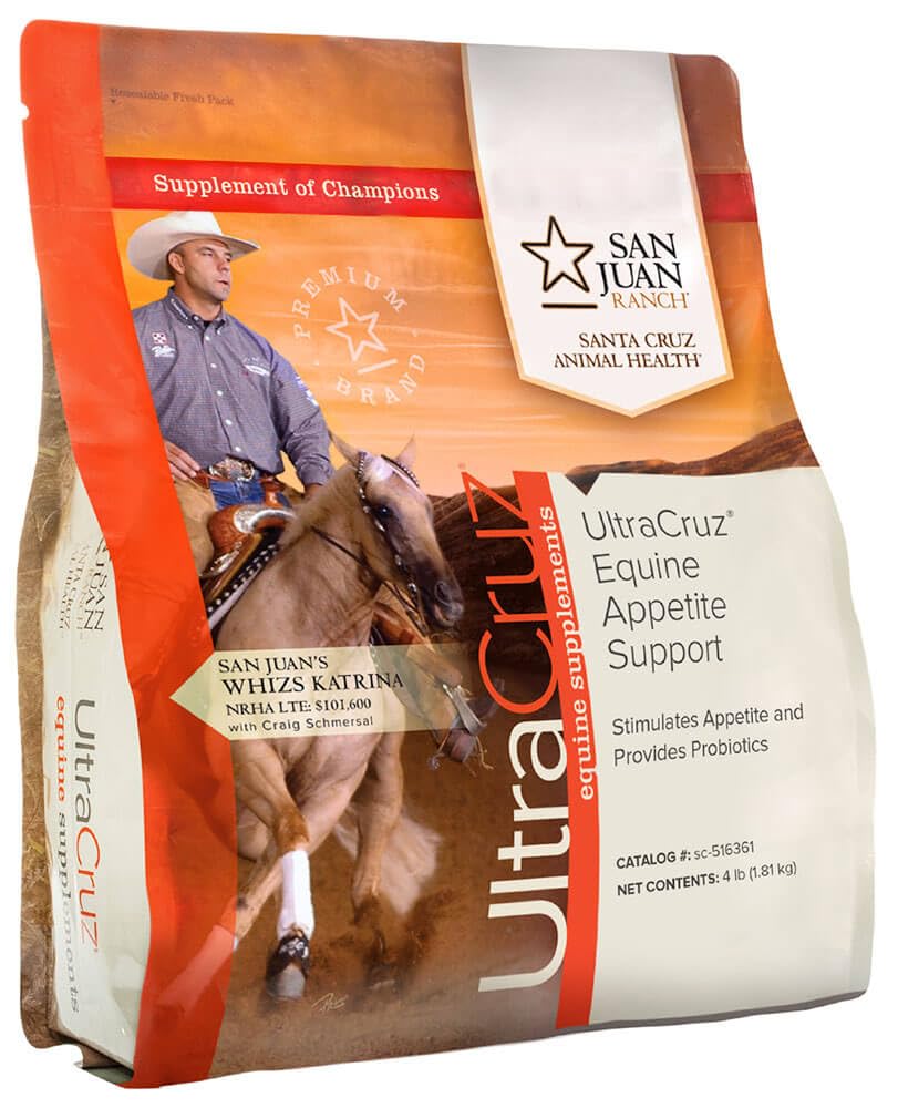 UltraCruz Equine Appetite Booster συμπλήρωμα για τα άλογα, 4 lb, Pellet (32 ημέρα προσφοράς)