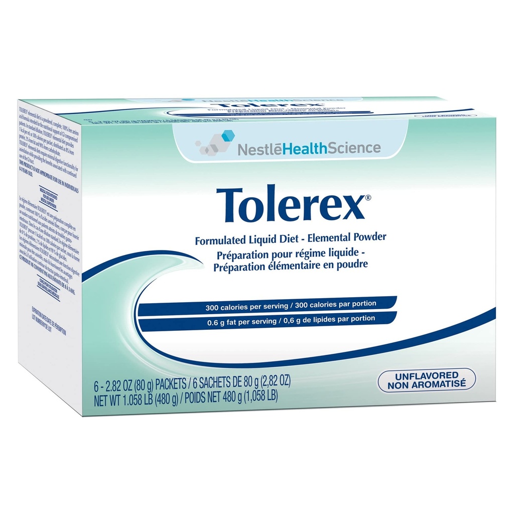 Tolerex-Flavor Άγευστες θερμίδες 300 / 300 ml Συσκευασία 2.82 oz Packet - Κουτί των 6