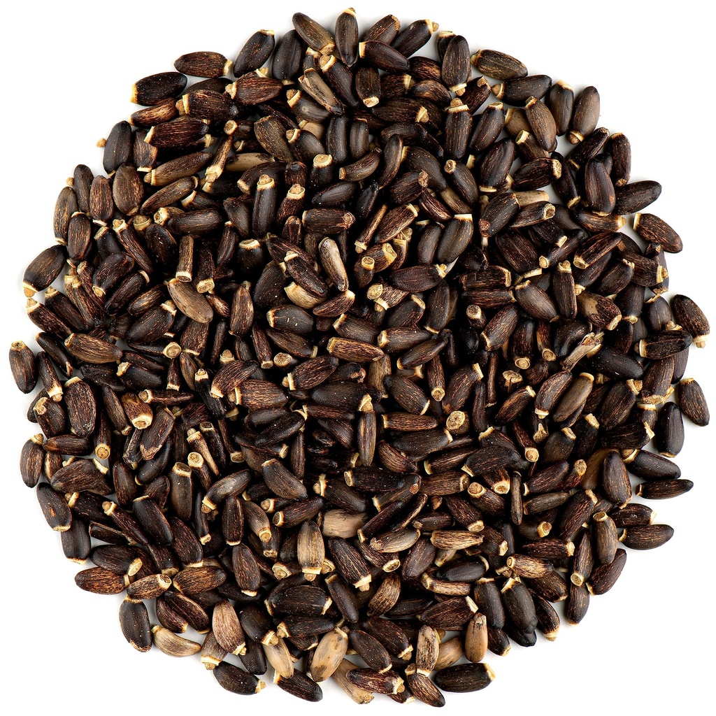 Milk Thistle Seeds Whole Dried Herb - Traditional Herbal Tea Blends | Whole milk thistle seeds naturally dried and ready to steep into a traditional herbal tea or grind for homemade blends