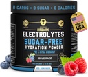 HRDWRK Electrolytes Powder with Magnesium, Potassium - Sugar Free Electrolytes Boost Endurance and Reduce Fatigue with This Electrolytes Supplement - Maximum Hydration - Keto Friendly