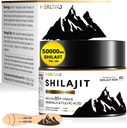 Shilajit Resin, Himalayan Shilajit Organic - 600mg Potency Gold Grade, Shilajit για άνδρες & γυναίκες με 85+ Trace Minerals & Fulvic Acid, για ενέργεια, ασυλία & δύναμη, 83 Serving (50g)