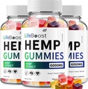 Ενισχύστε τη ζωή gummies κάνναβη - με το εκχύλισμα σπόρων κάνναβης LifeBoost gummies κάνναβη εμβοές βοτανική συμπλήρωμα, την υγεία και την ευεξία υποστήριξη, όλη τη φυσική ζωή Boost κάνναβη Gummy (3 πακέτο - 180 Gummies)