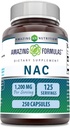 Amazing Formulas NAC (N-Acetyl-L-Cysteine) συμπλήρωμα 