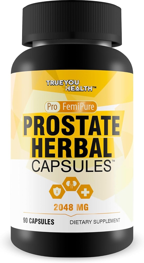 Pro Femipure Prostate Herbal Κάψουλες - Το καλύτερο συμπλήρωμα υποστήριξης Prostate για την υγεία των ανδρών - Συμπλήρωμα Prostate για την υγεία Prostate - Τα καλύτερα συμπληρώματα Prostate για τους άνδρες - Υποστήριξη Prostate