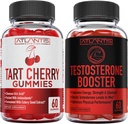 Atlantis Nutrition Tart Cherry 60 Gummies + Testosterone Booster 2-Pack (120 Gummies)