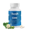NewLife Naturals DIM Συμπλήρωμα 300mg για γυναίκες & άνδρες - Ορμονική ακμή, χάπια ισορροπίας οιστρογόνων, μετά την εμμηνόπαυση Ανακούφιση 
