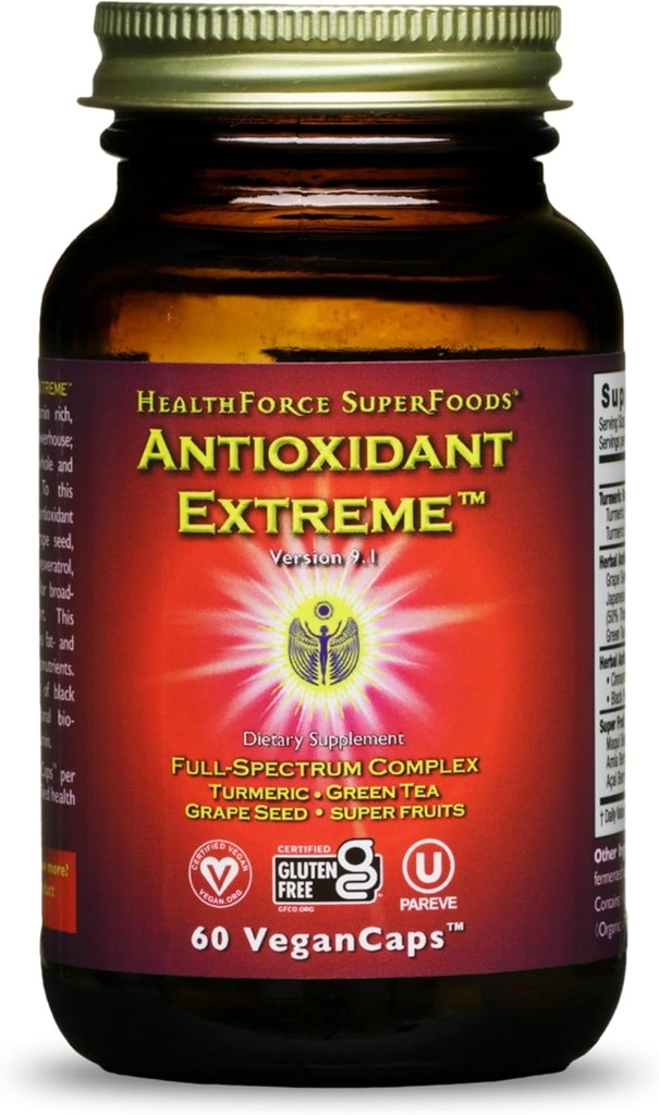 HEALTHFORCE SUPERFOODS Antioxidant Extreme - 60 Vegan Capsules