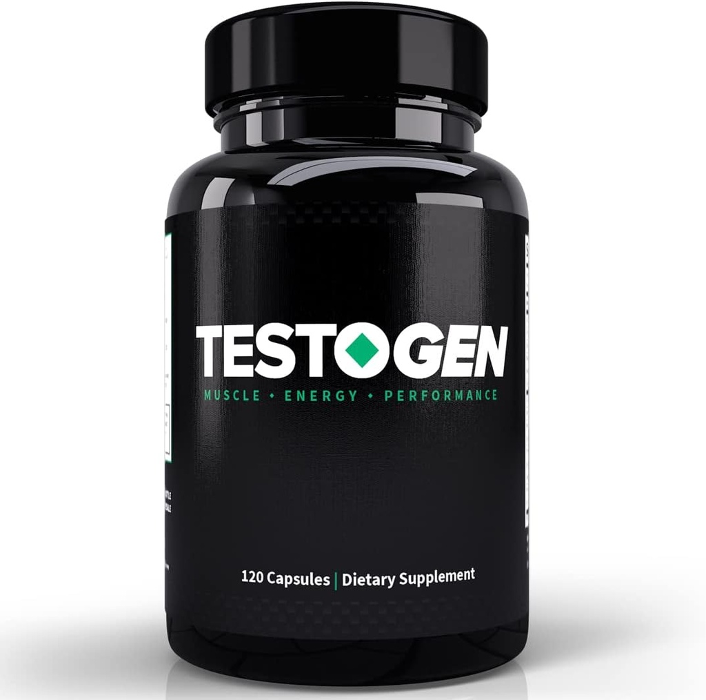 TestoGen Booster για τους άνδρες - φυσικό αρσενικό συμπλήρωμα ζωτικότητας για την καταπολέμηση των επιπέδων χαμηλής ενέργειας, καταπολέμηση της κόπωσης, τον έλεγχο βάρους υποστήριξης, μυϊκή ανάπτυξη & εστίαση - 3-μηνιαία προσφορά