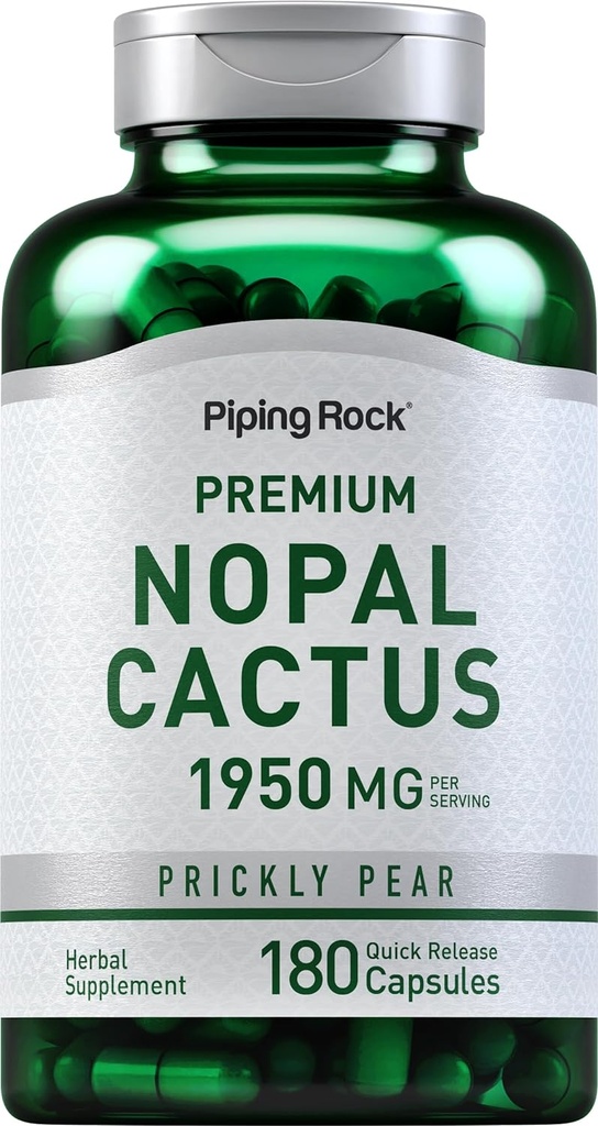 Κάψουλες Piping Rock Nopal Cactus 1950mg 