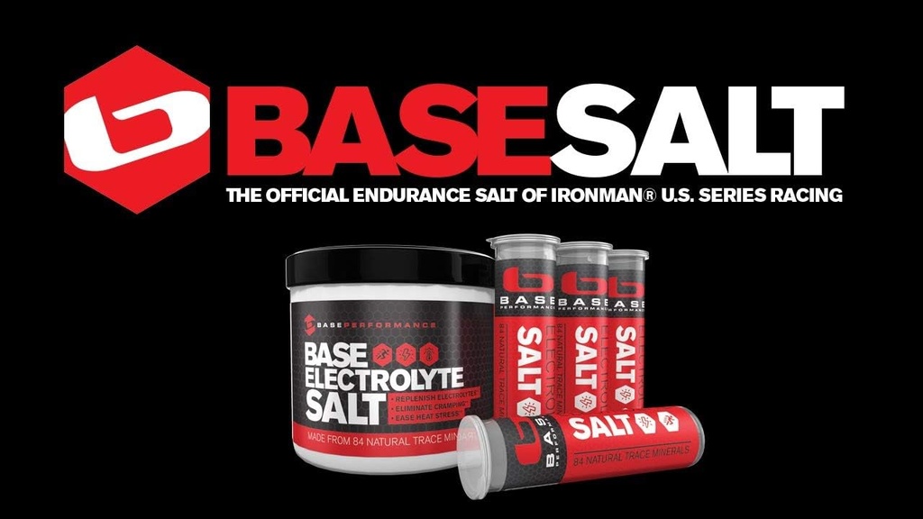 BASE Performance ηλεκτρολυτικό αλάτι, 226 Σερβιτόρες μπανιέρα με 3 επαναπληρώσιμα φιαλίδια φυλής.