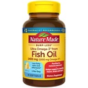 Nature Made Extra Strength Omega 3 Fish Oil Συμπληρώματα, 1400mg, Fish Oil Omega 3 Συμπληρώματα ως Esters Αιθυλική για υγιή καρδιά, εγκέφαλο, μάτια, υποστήριξη Mood, 45 Softgels, 45 ημέρα προσφοράς