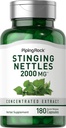 Piping Rock Stinging Nettle Capsules 2000 mg | 180 Pills | Concentrated Leaf Extract | Non-GMO & Gluten Free Herbal Supplement