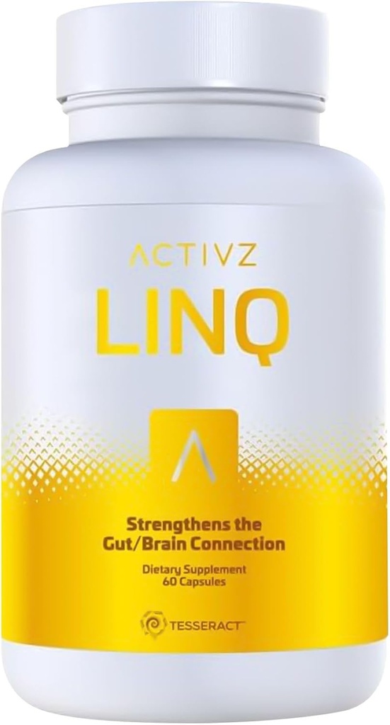 ACTIVZ LINQ - Advanced Epigenetic Formula for Brain Function, Gut Health, Skin Radiance, and Immune Support - 60 Capsules