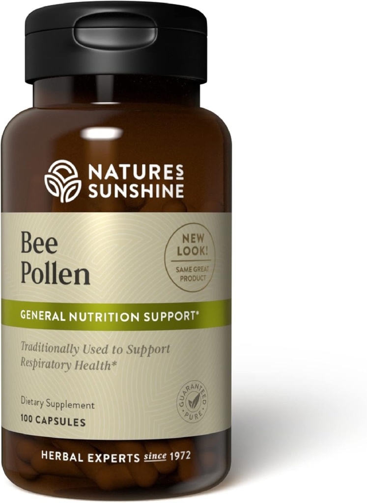 Nature's Sunshine Bee Pollen, 100 Κάψουλες 
