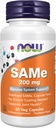 NOW Foods Supplements, SAMe (S-Adenosyl-L-Methionine)200 mg, Nervous System Support*, 60 Veg Capsules
