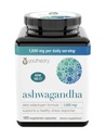 Youtheory Ashwagandha 1000mg με KSM-66 - Βοηθά στην υποστήριξη μιας υγιούς αντίδρασης στρες,180 κάψουλες (πακέτο του 1)