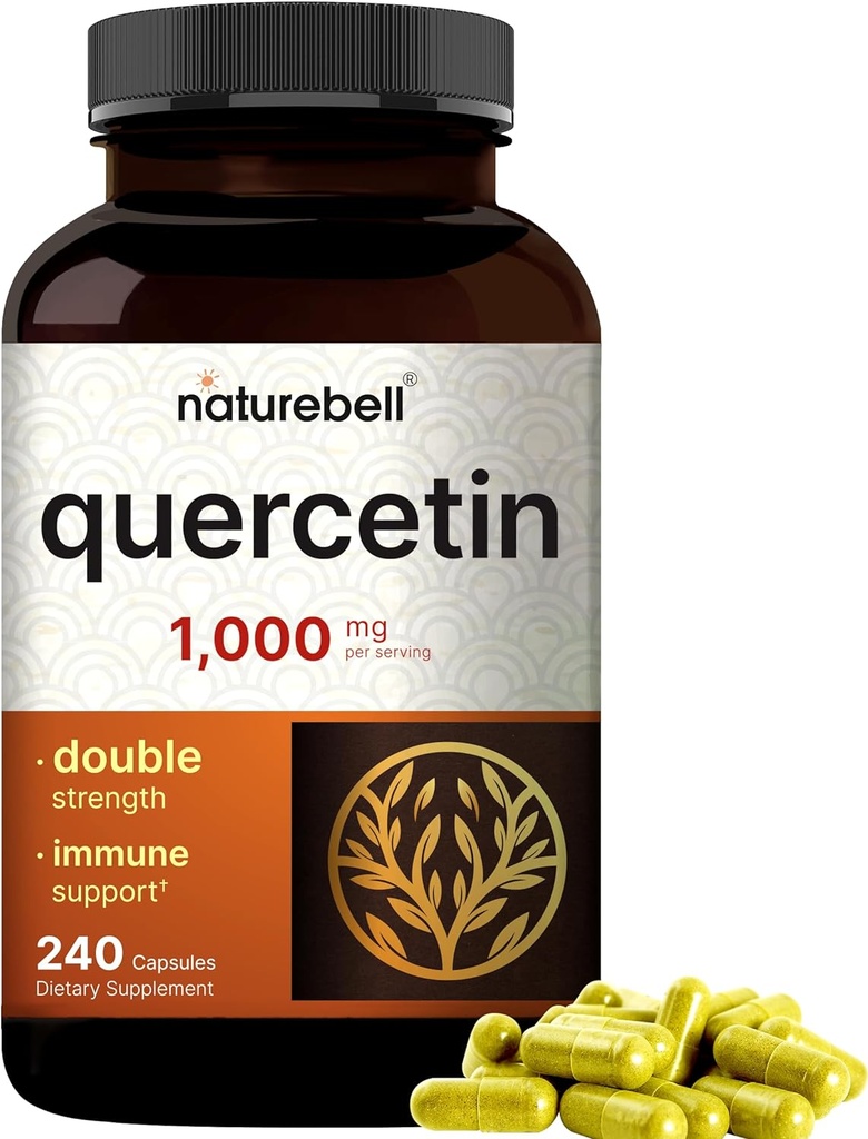 NatureBell Quercetin 1000mg ανά υπηρεσία, 240 κάψουλες 