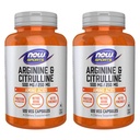 Arginine & Citrulline 500/250mg - 120 Καψάκια (2 Συσκευασία)