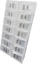 Δύο φορές την ημέρα Pill Organizer, Weekly Day and Night Pill Container, Day and Night Medication ή βιταμίνη για το πρωί ή το βράδυ AM Διαχωρισμός (24)