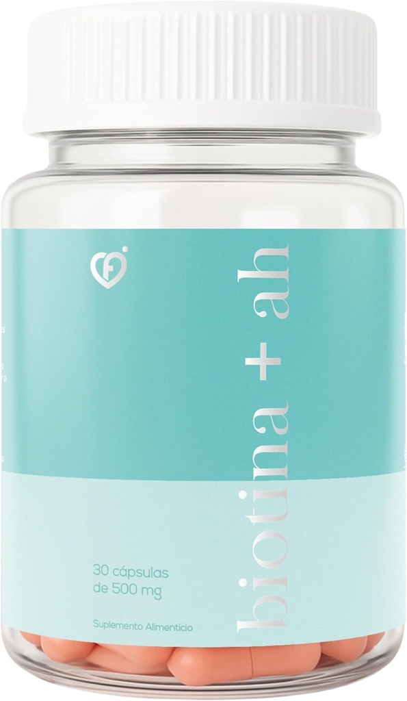 CF CARO FIT - BIOTIN 300 MCG Plus HYALURONIC Acid 100 Κάψουλες 500 MG Hydrating Skin and Hair