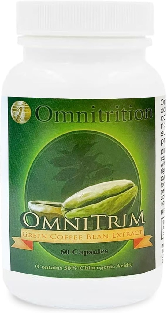 Omnitrition Πράσινο Coffee Bean εκχύλισμα 60 κάψουλες