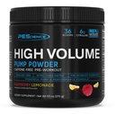 PEScience High Volume Stim-Free Preworkout, Nitric Oxide Booster με L Citrulline & L Arginine Nitrate, Non-Stim Preworkout για άνδρες και γυναίκες, 36 Scoops, Raspberry Lemonade