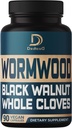 12in1 Wormwood Black Walnut Clove Κάψουλες - Ανοσοποιητικό, και Υποστήριξη Mood - 3 Μήνες Προμήθεια - 90 Κάψουλες Vegan