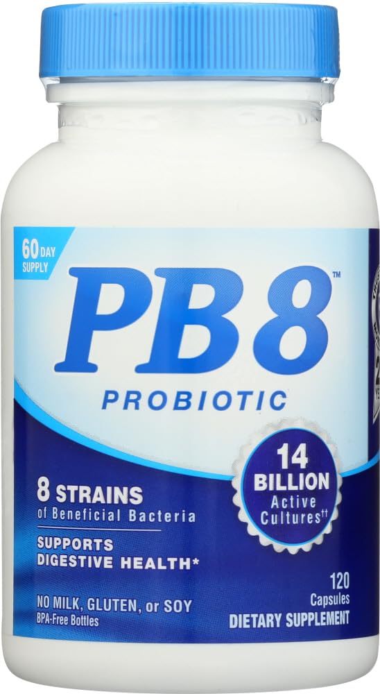PB8 Αριθμός προβιοτικού οξιόφιλου 120 (Value Pack of 2)