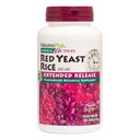 NaturesPlus Herbal Actives Red Yeast Rice, Extended Release - 600mg, 60 Vegan Tablets - Βότανο Συμπλήρωμα - Χοληστερόλη Υποστήριξη - Χορτοφαγικά, Χωρίς Γλουτένη - 60 Σερβιέτες