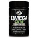 PMD Sport Omega κόβει Elite Fat Loss-Muscle Defining Formula - Ωμέγα λιπαρά οξέα, MCT και CLA για τους μυς Ορισμός και συντήρηση - Keto φιλικό για γυναίκες και άνδρες - διεγερτικό δωρεάν (90 Softgels)
