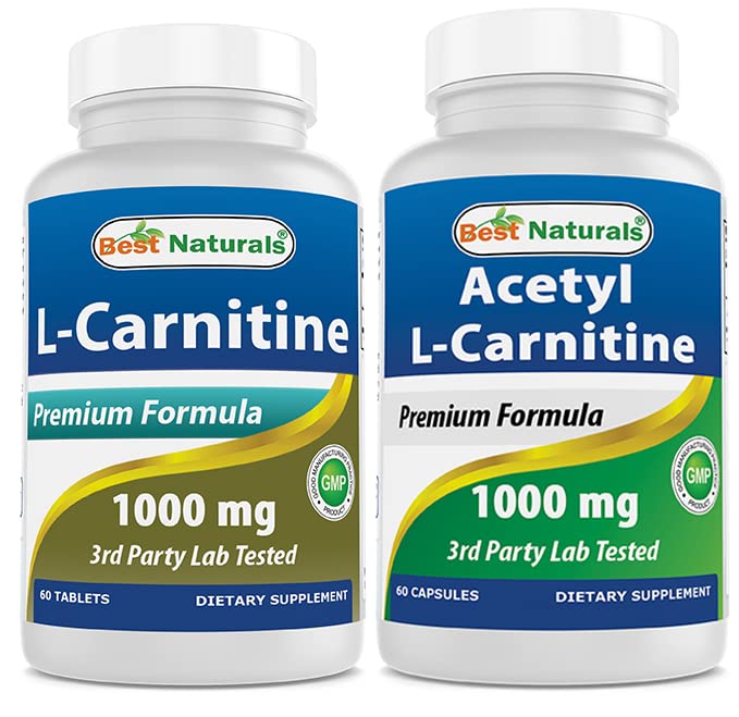 Best Naturals L-καρνιτίνη 1000mg & Acetyl L-καρνιτίνη 1000mg