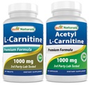 Best Naturals L-καρνιτίνη 1000mg & Acetyl L-καρνιτίνη 1000mg