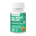 WELMATE Allergy Relief - Fexofenadine HCl 180 mg - Αντιισταμινικά χωρίς υπνηλία - 200 δισκία κόμη