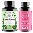 Happy Healthy Hippie Vaginal Probiotics for Women & Organic Ashwagandha