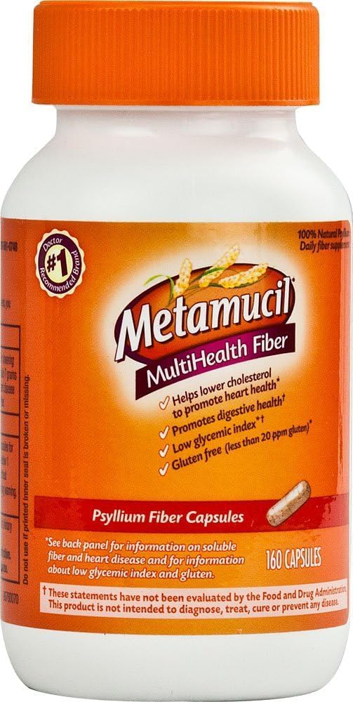 METAMUCIL CAPSULES 160