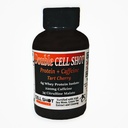 Tart Cherry Punch - 4 Pack - Πρωτεΐνη + καφεΐνη - Double Cell Shot - BCAAs με καφεΐνη, Nootropics, Cacao, Sea Moss, Ginseng, Whey - αφύπνιση και εστίαση