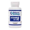 Vitamin E 60 Softgels 400 IU by Natural Systems - Vitamin E Συμπληρώματα Ανοσοποιητικού Συστήματος Υποστήριξη * - Vitamin E Softgels Δερμοκαλλυντική Φροντίδα - Φυσική Βιταμίνη E Μη-Ζάχαρη, Μη Τεχνητές Γεύσεις ή Συντηρητικά