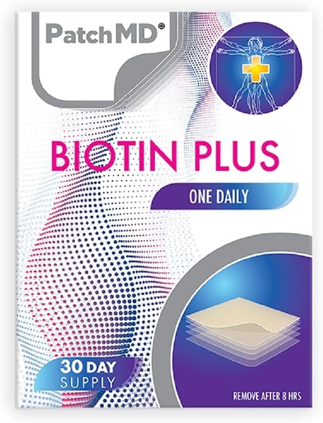 PatchMD - Biotin Plus Patches - 30 ημέρες προσφοράς